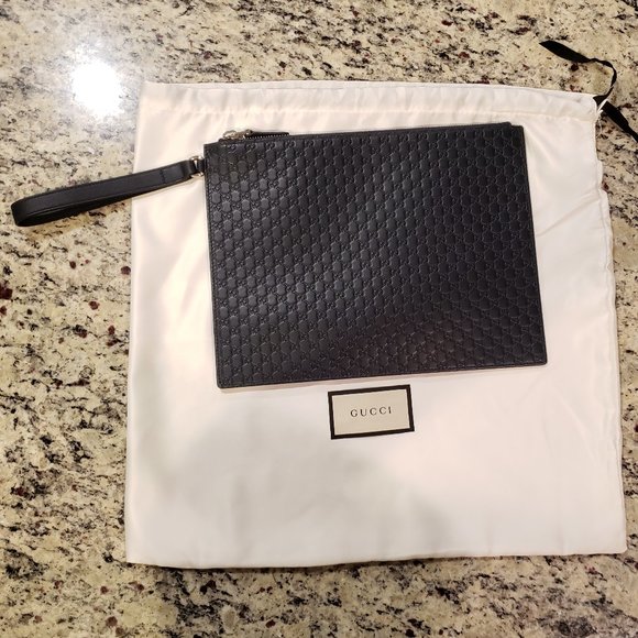 Gucci Handbags - NEW Gucci Microguccissima Slim Pouch